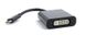 Адаптер Cablexpert (A-CM-DVIF-01) USB3.1 Type C - DVI, 0.15 м, чорний A-CM-DVIF-01 фото 1