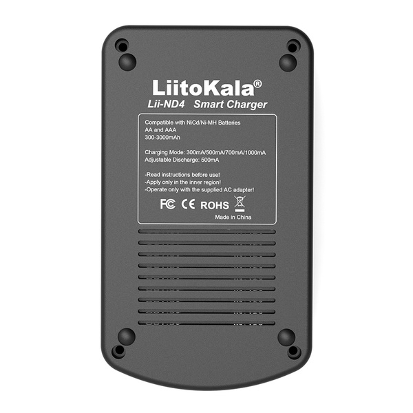 Зарядний пристрій Liitokala Lii-ND4 Lii-ND4 фото
