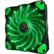 Вентилятор Frime Iris LED Fan 15LED Green (FLF-HB120G15) FLF-HB120G15 фото 1
