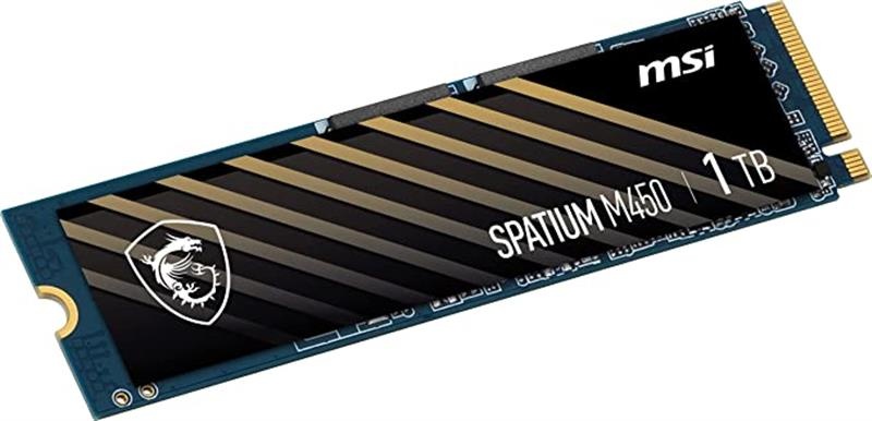 Накопичувач SSD 1TB MSI Spatium M450 M.2 2280 PCIe 4.0 x4 NVMe 3D NAND TLC (S78-440L980-P83) S78-440L980-P83 фото