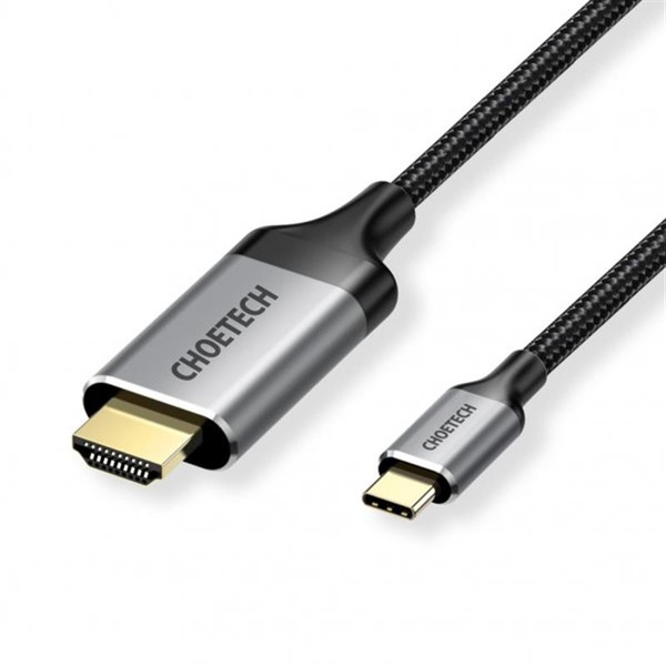 Кабель Choetech HDMI - USB Type-C (M/M), 1.8 м, Grey (CH0021-BK) CH0021-BK фото