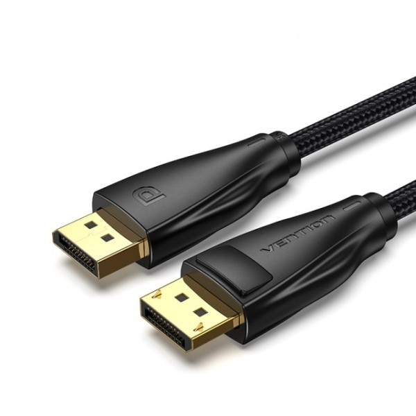 Кабель Vention DisplayPort - DisplayPort V1.4 (M/M), 1.5 м, Black (HCCBG) HCCBG фото