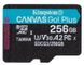 Карта пам`яті MicroSDXC 256GB UHS-I/U3 Class 10 Kingston Canvas Go! Plus R170/W90MB/s (SDCG3/256GBSP) SDCG3/256GBSP фото 1