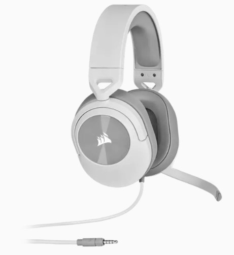 Гарнiтура Corsair HS55 Stereo Headset White (CA-9011261-EU) CA-9011261-EU фото