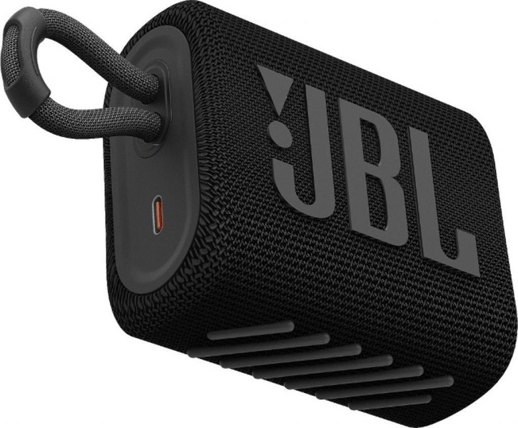 Акустична система JBL GO 3 Black (JBLGO3BLK) JBLGO3BLK фото