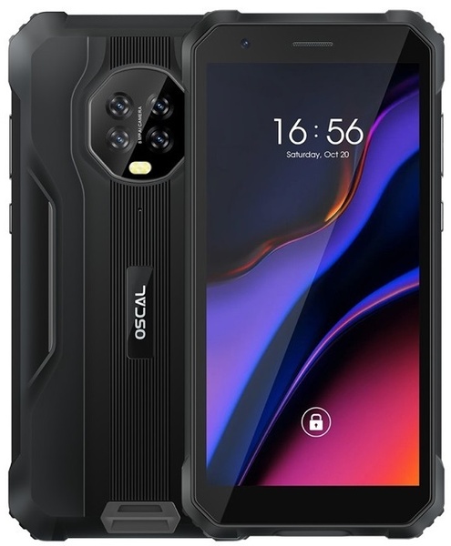 Смартфон Oscal S60 3/16GB Dual Sim Black S60 3/16GB Black фото