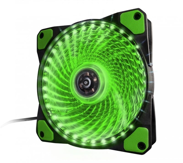 Вентилятор Frime Iris LED Fan 33LED Green (FLF-HB120G33) FLF-HB120G33 фото