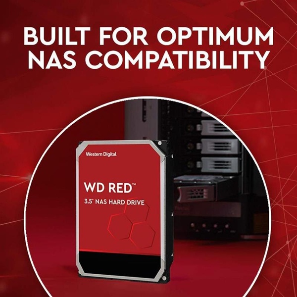 Накопичувач HDD SATA 4.0TB WD Red 5400rpm 256MB (WD40EFAX) WD40EFAX фото