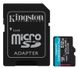 Карта пам`яти MicroSDXC 512GB UHS-I/U3 Class 10 Kingston Canvas Go! Plus R170/W90MB/s + SD-адаптер (SDCG3/512GB) SDCG3/512GB фото 1
