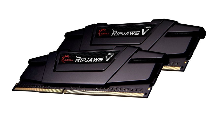 Модуль пам`ятi DDR4 2x16GB/3600 G.Skill Ripjaws V Black (F4-3600C16D-32GVKC) F4-3600C16D-32GVKC фото