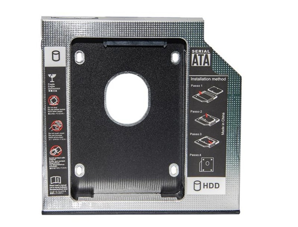 Адаптер 1StCharger HDD 2.5" в відсік приводу ноутбука SATA/mSATA (HDC1ST950-1) HDC1ST950-1 фото