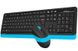 Комплект (клавіатура, мишка) бездротовий A4Tech FG1010S Black/Blue FG1010S (Blue) фото 4