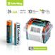 Батарейка ColorWay Alkaline Power AAA/LR03 Plactic Box 24шт CW-BALR03-24PB фото 2