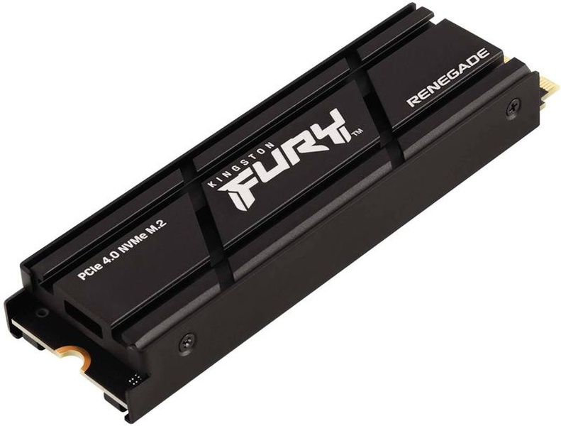 Накопичувач SSD 4.0TB Kingston Fury Renegade with Heatsink M.2 2280 PCIe 4.0 x4 NVMe 3D TLC (SFYRDK/4000G) SFYRDK/4000G фото