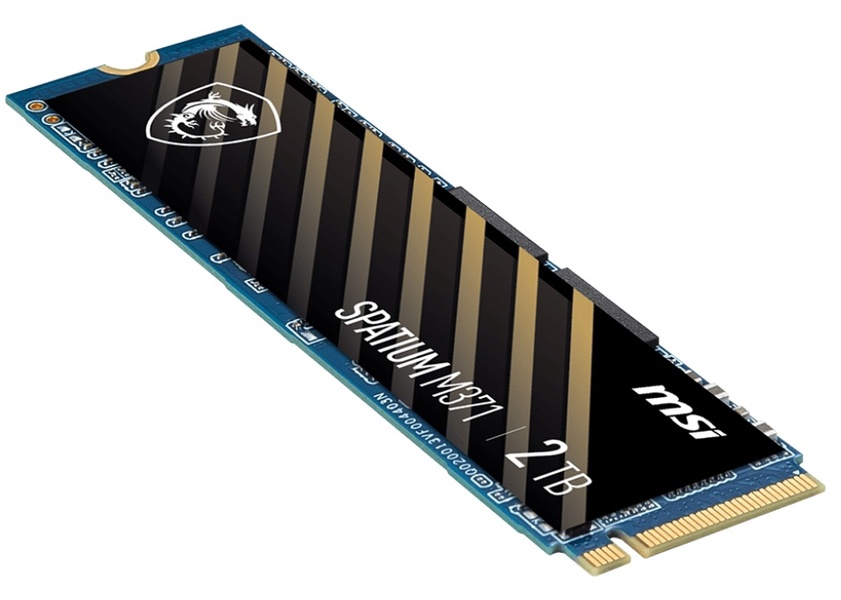 Накопичувач SSD 2TB MSI Spatium M371 M.2 2280 PCIe 4.0 x4 NVMe 3D NAND TLC (S78-440Q450-P83) S78-440Q450-P83 фото
