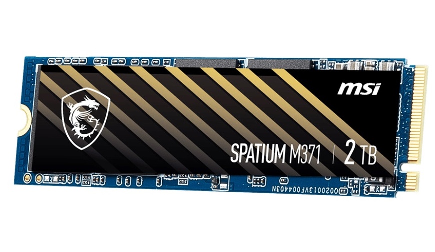 Накопичувач SSD 2TB MSI Spatium M371 M.2 2280 PCIe 4.0 x4 NVMe 3D NAND TLC (S78-440Q450-P83) S78-440Q450-P83 фото