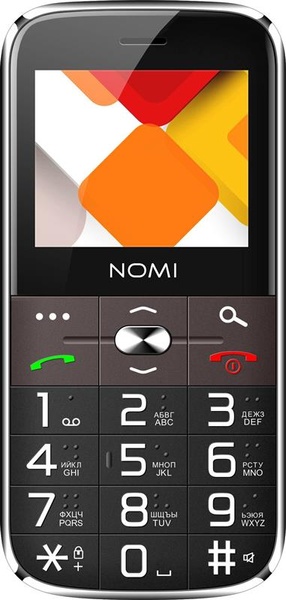 Мобільний телефон Nomi i220 Dual Sim Black i220 Black фото