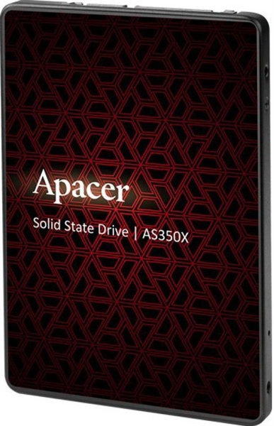 Накопичувач SSD 128GB Apacer AS350X 2.5" SATAIII 3D SLC (AP128GAS350XR-1) AP128GAS350XR-1 фото