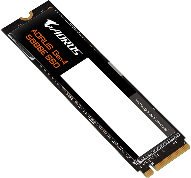 Накопичувач SSD 500GB Gigabyte Aorus M.2 2280 PCIe NVMe 4.0 x4 3D TLC (AG450E500G-G) AG450E500G-G фото