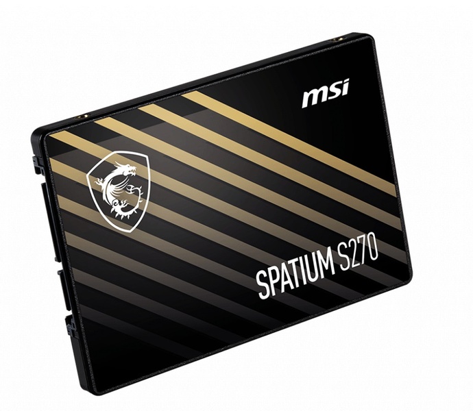 Накопичувач SSD 120GB MSI Spatium S270 2.5" SATAIII 3D TLC (S78-4406NP0-P83) S78-4406NP0-P83 фото