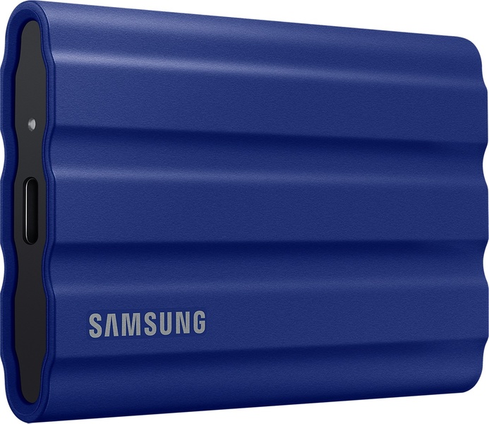 Накопичувач зовнішній SSD 2.5" USB 1.0TB Samsung T7 Shield Blue (MU-PE1T0R/EU) MU-PE1T0R/EU фото