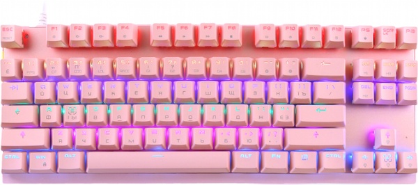 Клавіатура Motospeed K82 Hot-Swap Outemu Red Ukr Pink (mtk82phsr) mtk82phsr фото