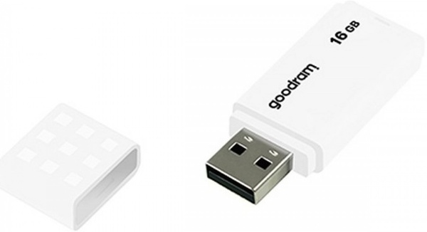 Флеш-накопичувач USB 16GB GOODRAM UME2 White (UME2-0160W0R11) UME2-0160W0R11 фото