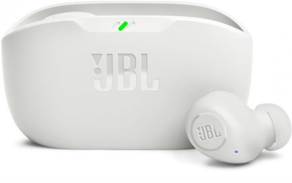 Bluetooth-гарнітура JBL Wave Buds White (JBLWBUDSWHT) JBLWBUDSWHT фото