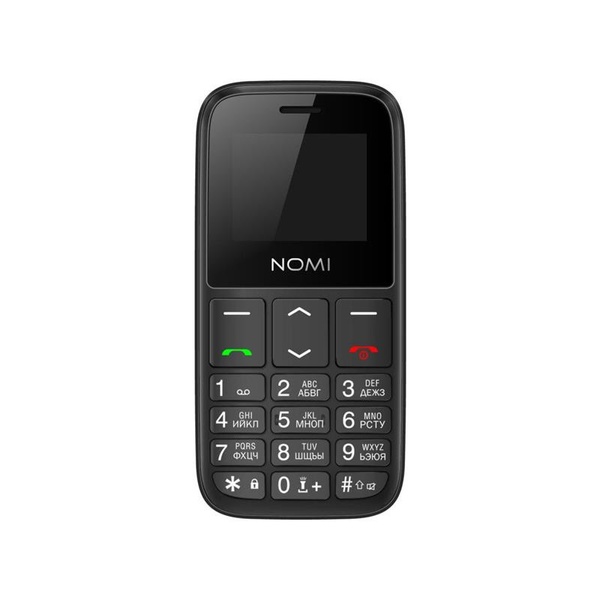 Мобiльний телефон Nomi i1870 Dual Sim Black i1870 Black фото