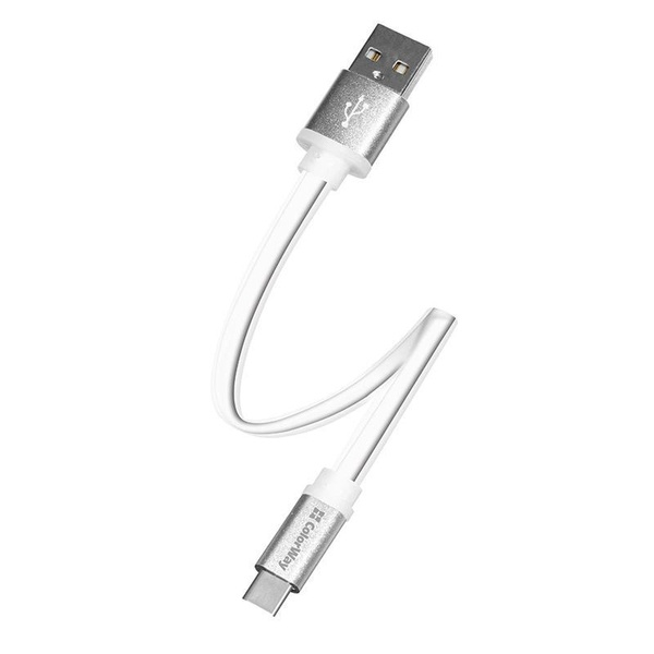 Кабель ColorWay USB-USB Type-C, 0.25м White (CW-CBUC001-WH) CW-CBUC001-WH фото