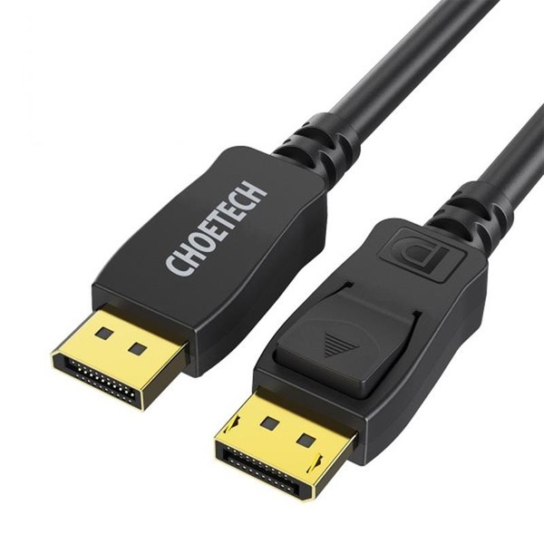 Кабель Choetech DisplayPort - DisplayPort (M/M), 2 м, Black (XDD01-BK) XDD01-BK фото