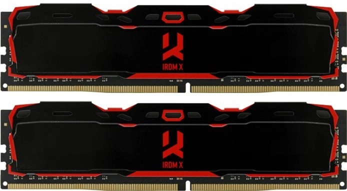 Модуль пам`яті DDR4 2x8GB/3200 GOODRAM Iridium X Black (IR-X3200D464L16SA/16GDC) IR-X3200D464L16SA/16GDC фото