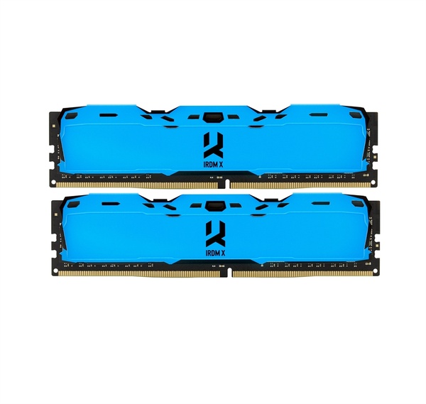 Модуль пам`ятi DDR4 2x8GB/3200 GOODRAM Iridium X Blue (IR-XB3200D464L16SA/16GDC) IR-XB3200D464L16SA/16GDC фото