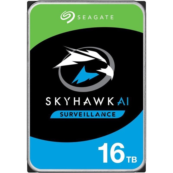 Накопичувач HDD SATA 16.0TB Seagate SkyHawk AI Surveillance 7200rpm 256MB (ST16000VE002) ST16000VE002 фото