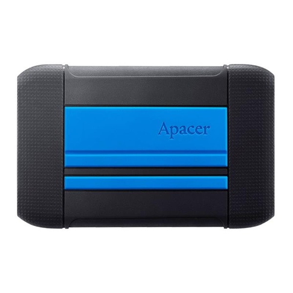 Зовнішній жорсткий диск 2.5" USB 2TB Apacer AC633 Black/Blue (AP2TBAC633U-1) AP2TBAC633U-1 фото