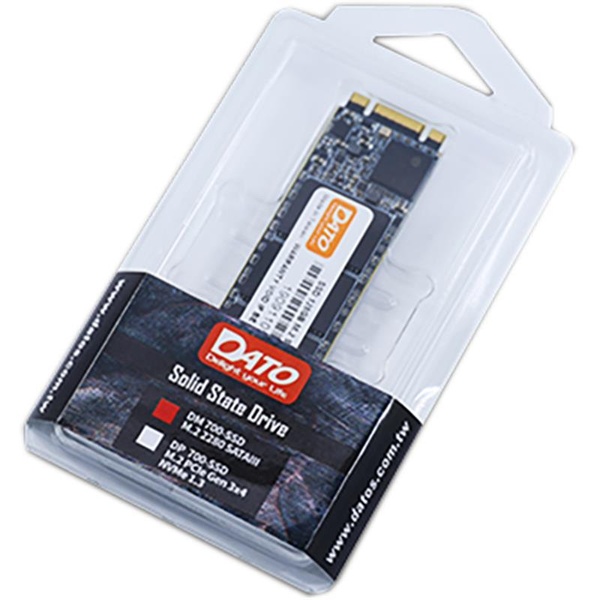 Накопичувач SSD 128GB Dato DM700 M.2 SATAIII 3D TLC (DM700SSD-128GB) DM700SSD-128GB фото