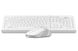 Комплект (клавіатура, мишка) A4Tech F1010 White USB F1010 (White) фото 2