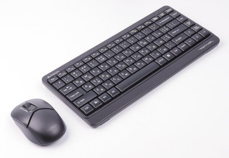 Комплект (клавіатура, мишка) бездротовий A4Tech FG1112S Black USB FG1112S (Black) фото
