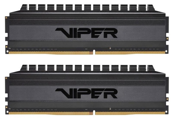 Модуль пам`яті DDR4 2x16GB/3600 Patriot Viper 4 Blackout (PVB432G360C8K) PVB432G360C8K фото