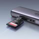 Концентратор USB Type-C Ugreen CM512 2xUSB 3.0 + HDMI + RJ45 1000M Ethernet + Cardreader, Gray (60515) 60515 фото 5