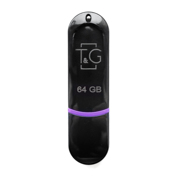 Флеш-накопичувач USB 64GB T&G 012 Classic Series Black (TG012-64GBBK) TG012-64GBBK фото