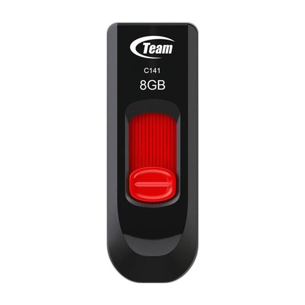 Флеш-накопичувач USB 8GB Team C141 Red (TC1418GR01) TC1418GR01 фото