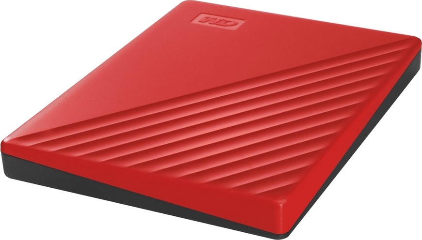 Зовнішній жорсткий диск 2.5" USB 4.0TB WD My Passport Red (WDBPKJ0040BRD-WESN) WDBPKJ0040BRD-WESN фото