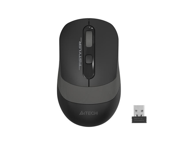 Мишка бездротова A4Tech FG10S Grey/Black USB FG10S (Grey) фото