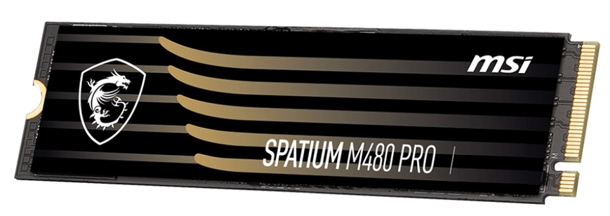 Накопичувач SSD 2TB MSI Spatium M480 Pro M.2 2280 PCIe 4.0 x4 NVMe 3D NAND TLC (S78-440Q600-P83) S78-440Q600-P83 фото