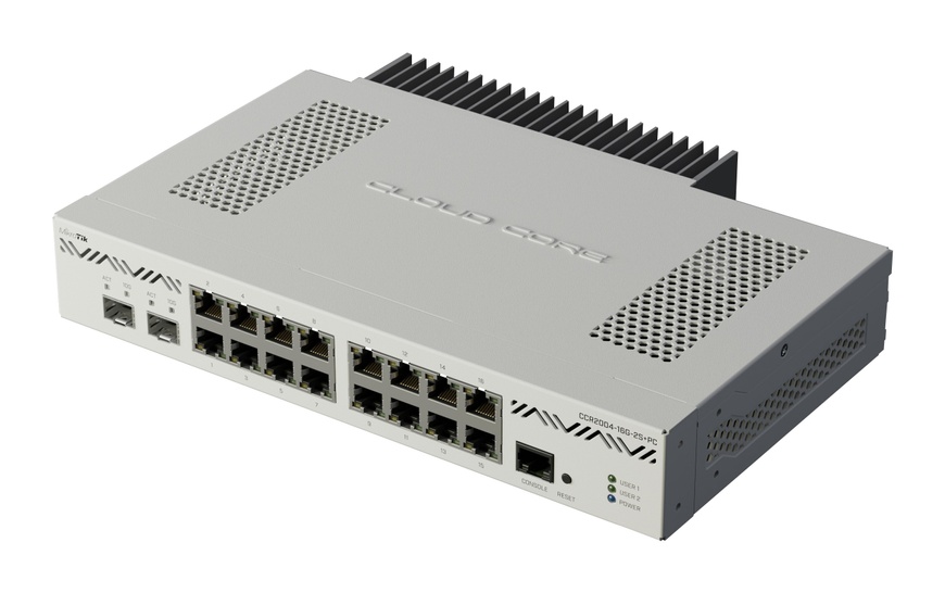 Маршрутизатор MikroTik CCR2004-16G-2S+PC CCR2004-16G-2S+PC фото