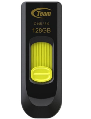 Флеш-накопичувач USB3.0 128Gb Team C145 Yellow (TC1453128GY01) TC1453128GY01 фото