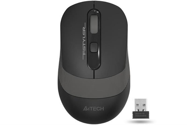 Мишка бездротова A4Tech FG10 Black/Grey USB FG10 (Grey) фото