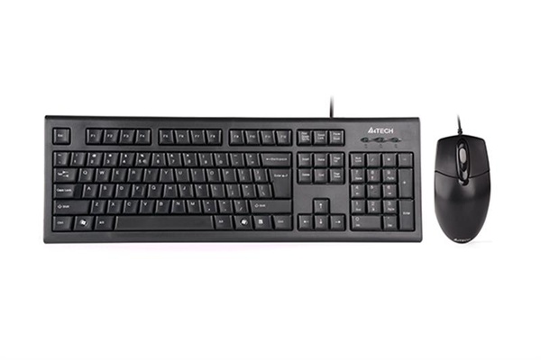 Комплект (клавіатура, мишка) A4Tech KRS-8520D Black USB KRS-8520D Black фото