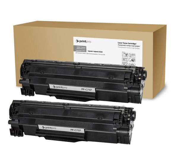 Картридж PrintPro (PP-H217F) HP LJ Pro M102/M130 Black (CF217A) Dual Pack без чіпа PP-H217F фото